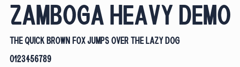 ZAMBOGA Heavy Demo預覽圖
