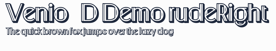 Venio 3D Demo rudeRight預覽圖