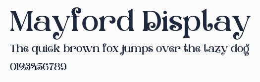 Mayford Display預覽圖