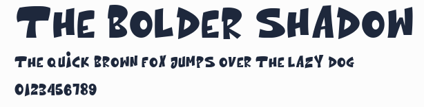 The bolder shadow預覽圖