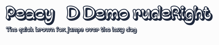 Peacy 3D Demo rudeRight預覽圖