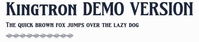 Kingtron DEMO VERSION預覽圖