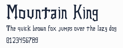 Mountain King預覽圖