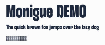 Monigue DEMO預覽圖