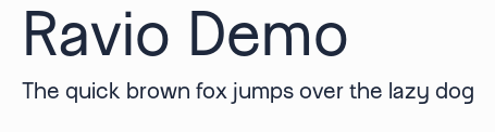 Ravio Demo預覽圖