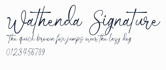 Wathenda Signature預覽圖