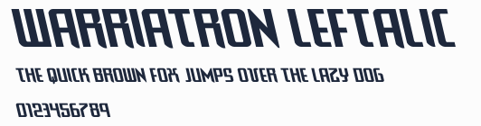 Warriatron Leftalic預覽圖