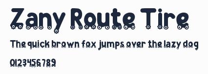 Zany Route Tire預覽圖