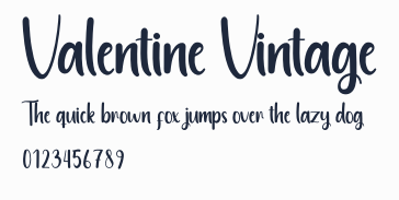 Valentine Vintage預覽圖