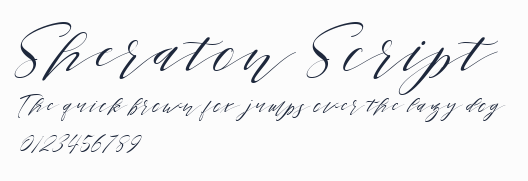 Sheraton Script預覽圖