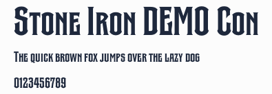 Stone Iron DEMO Con預覽圖