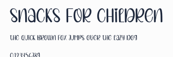 Snacks For Children預覽圖