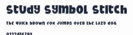 Study Symbol Stitch預覽圖