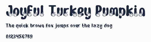 Joyful Turkey Pumpkin預覽圖