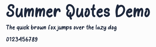 Summer Quotes Demo預覽圖