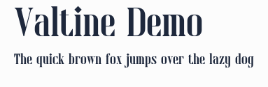 Valtine Demo預覽圖