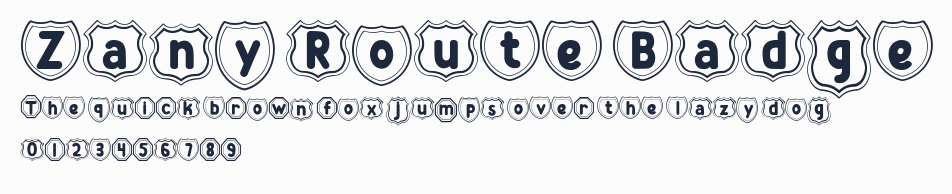 Zany Route Badge預覽圖
