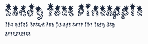 Sandy Toes Pineapple預覽圖