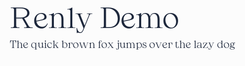 Renly Demo預覽圖