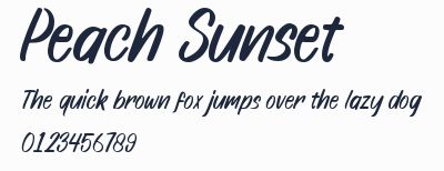 Peach Sunset預覽圖