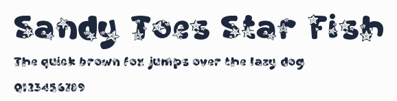 Sandy Toes Star Fish預覽圖