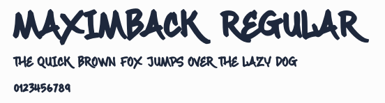 Maximback Regular預覽圖