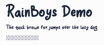 RainBoys Demo預覽圖
