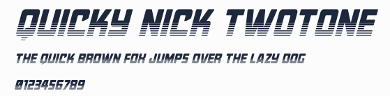 Quicky Nick Twotone預覽圖