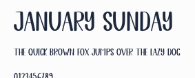 January Sunday預覽圖