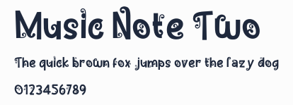 Music Note Two預覽圖