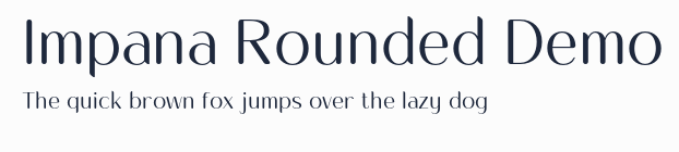 Impana Rounded Demo預覽圖
