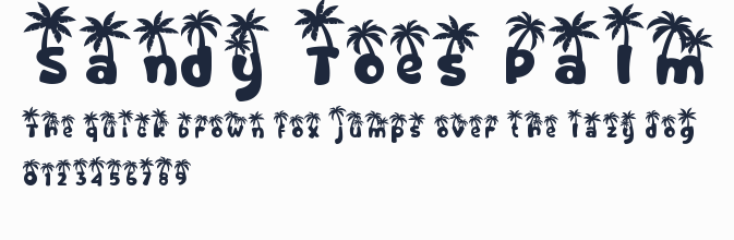 Sandy Toes Palm預覽圖