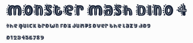 Monster Mash Dino 4預覽圖