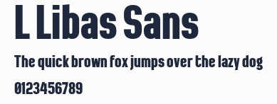 L Libas Sans