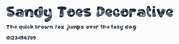 Sandy Toes Decorative預覽圖