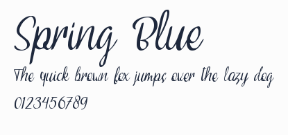 Spring Blue預覽圖