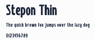 Stepon Thin預覽圖
