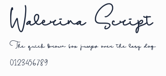 Walerina Script預覽圖