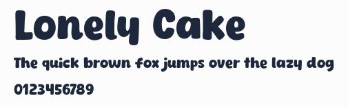 Lonely Cake預覽圖