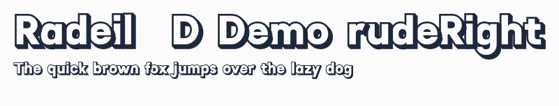 Radeil 3D Demo rudeRight預覽圖