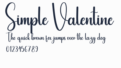 Simple Valentine預覽圖