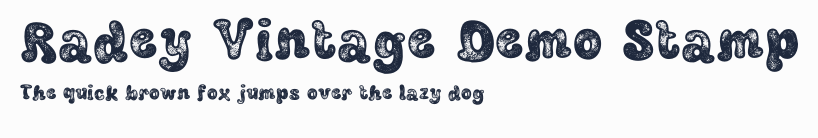 Radey Vintage Demo Stamp預覽圖