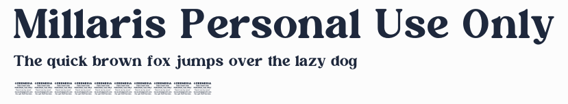 Millaris Personal Use Only預覽圖