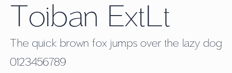 Toiban ExtLt預覽圖