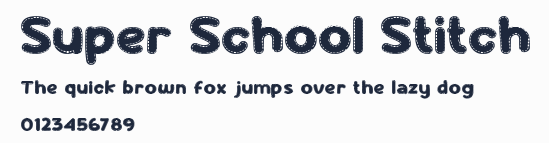 Super School Stitch