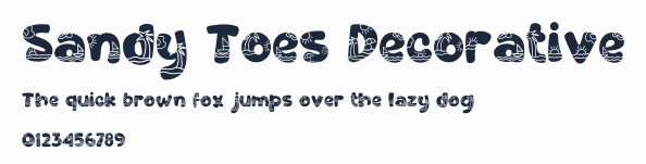 Sandy Toes Decorative預覽圖