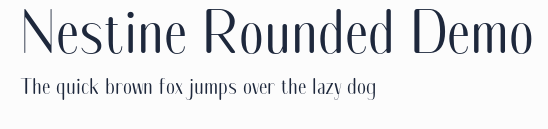 Nestine Rounded Demo預覽圖