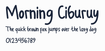 Morning Ciburuy預覽圖