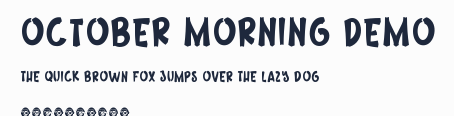 October Morning Demo預覽圖