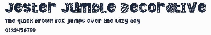 Jester Jumble Decorative預覽圖